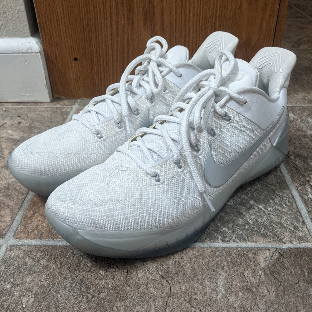 Nike Kobe AD Chrome White size 13
